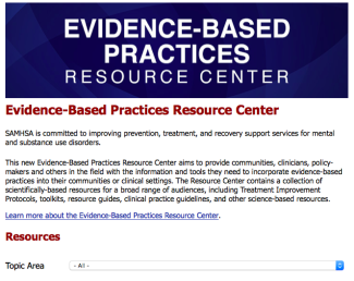 Evidence-Based Practices Resource Centre