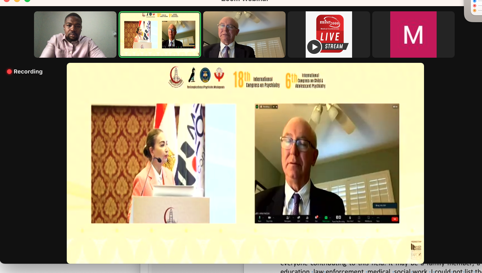 Launch of ISSUP Egypt | International Society of Substance Use ...