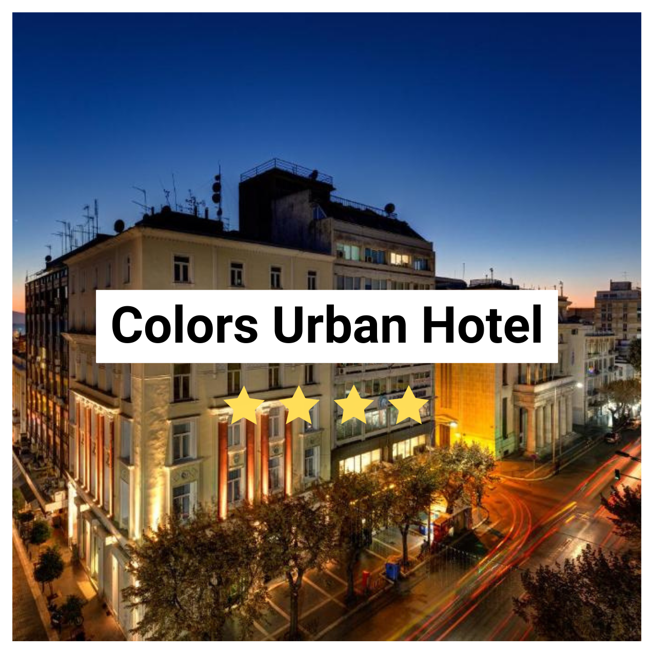 Colors Urban Hotel Image.