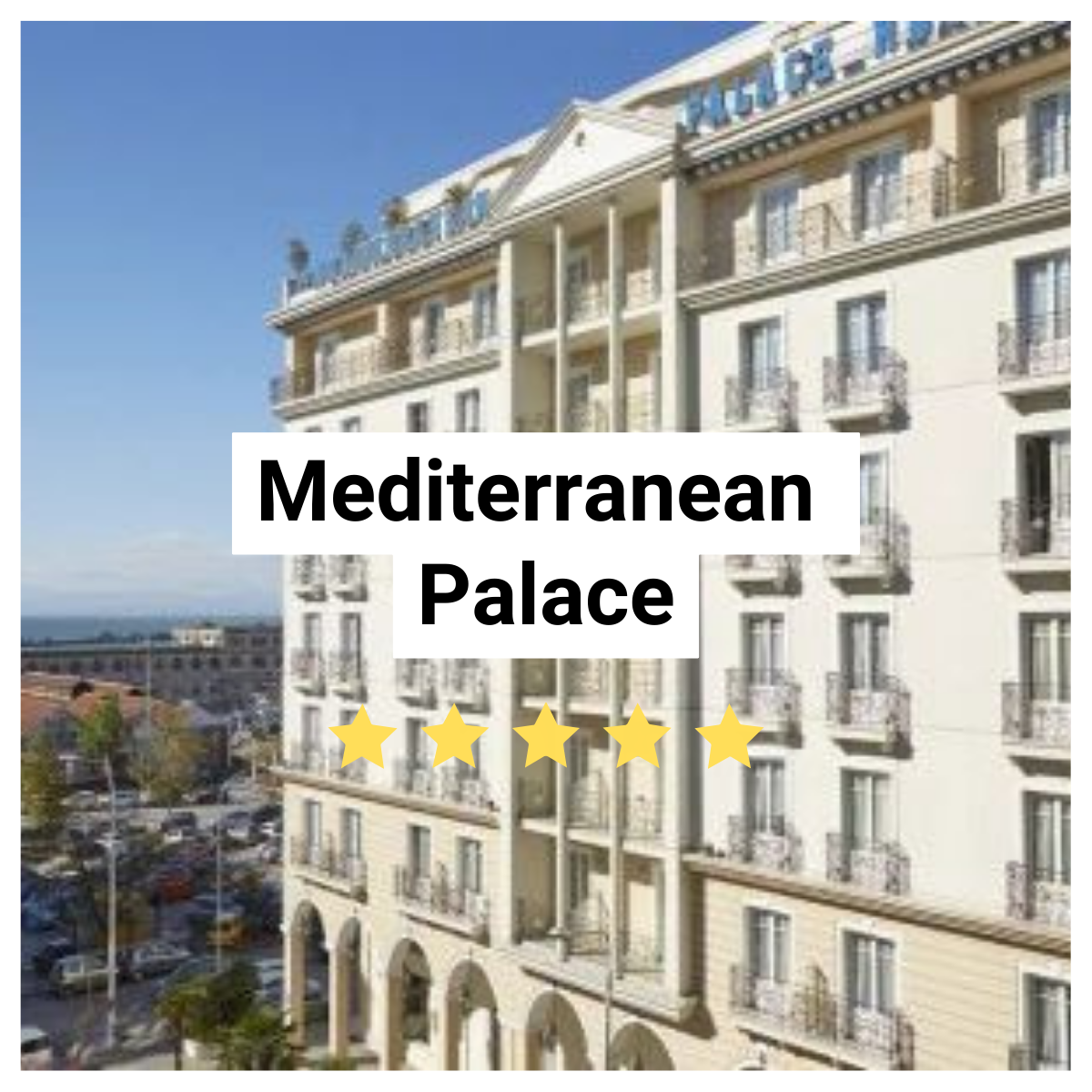 Mediterranean Palace Hotel Image.