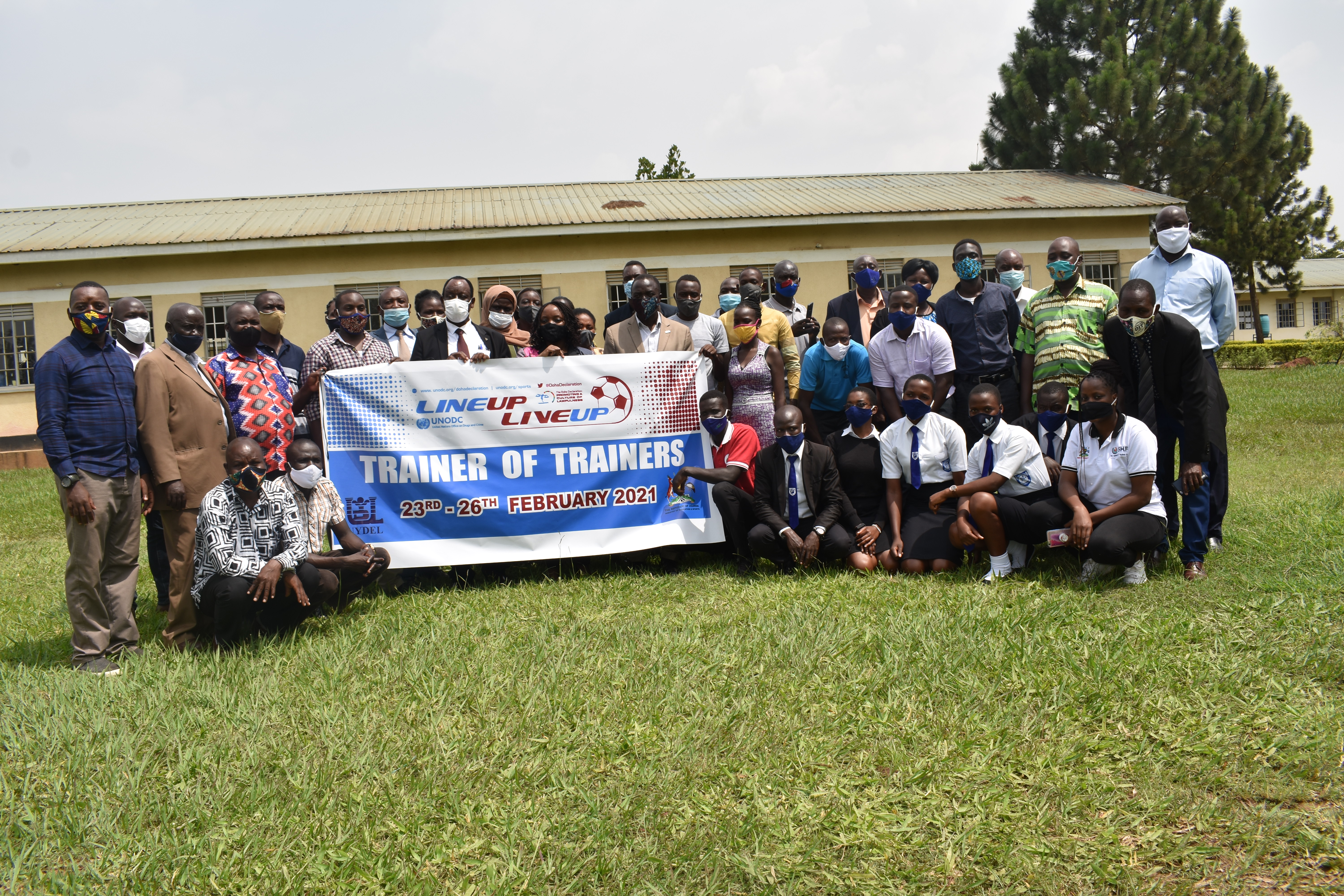 Group photo of the participants who attended the TOT at Shimoni core Primary teachers college