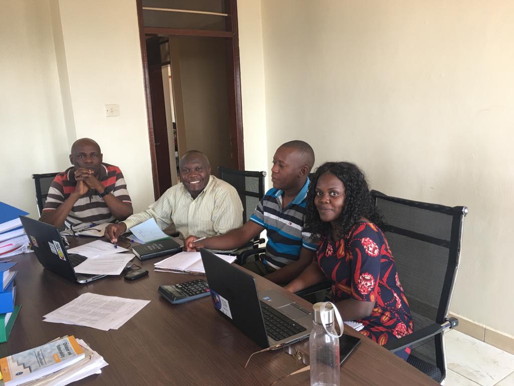 Uganda National Chapter Representatives for the Zoom Meeting