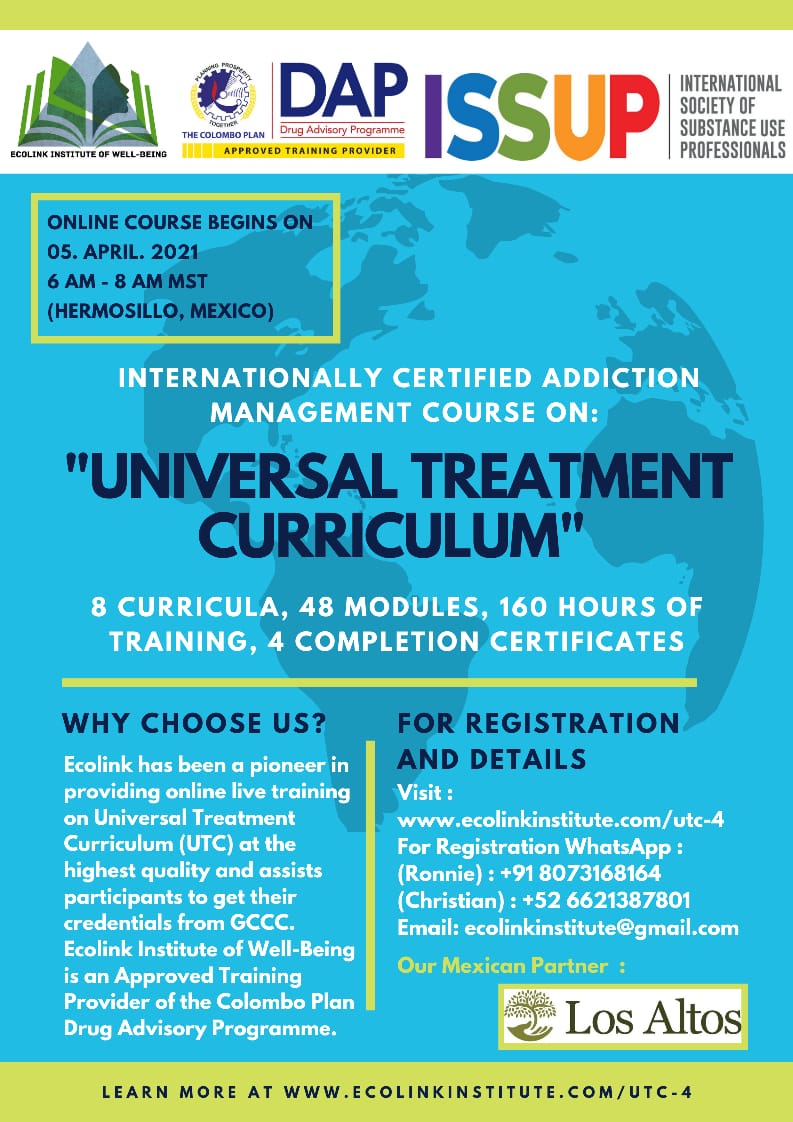 UTC training of all Curriculums from 5 April 2021