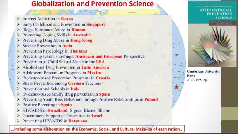 Prevention research worldwide