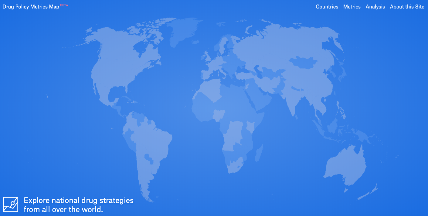 Drug Policy Metrics Map