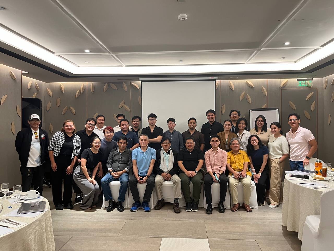 Photo Documentation of the stakeholders for the Alcohol Regulation Campaign hosted by the Action for Economic Reforms (AER) | Held November 30, 2023 in Quezon City, Manila, Philippines | ISSUP Philippine Chapter represented by Dr. Paul Lawrence Filomeno (second from the right in the backmost row).