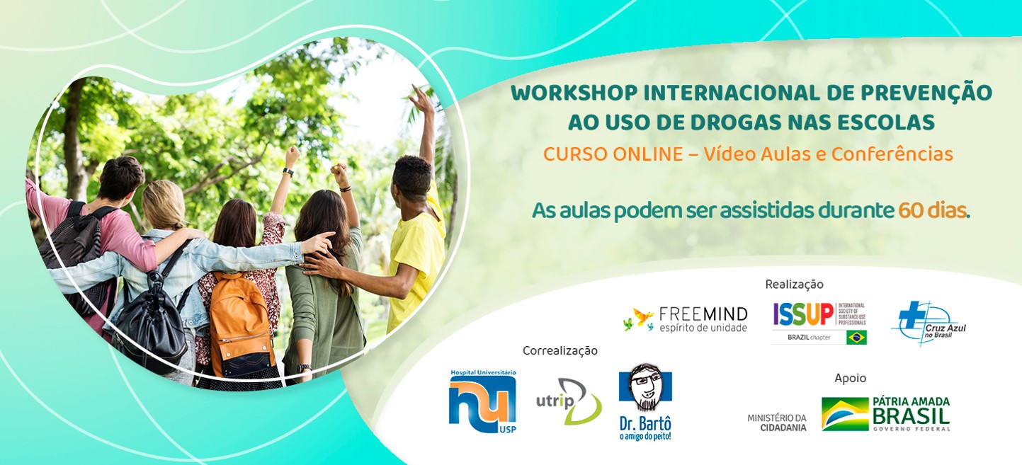 Relatório de Atividades 2020 traz dados sobre o Workshop Internacional Online de Prevenção nas Escolas