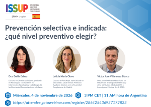 ISSUP Spain Webinar