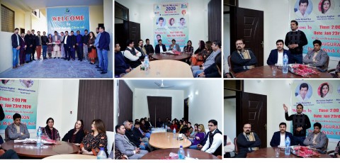 Inaugurazione della nuova struttura per il trattamento del SUD ''Dr. Rehab Clinic International'', Islamabad e incontro con i membri dell'ISSUP e il team pakistano del Forum della gioventù di Islamabad