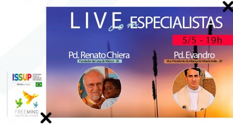Live com Падре Ренато Чіера e Падре Евандро-05/05
