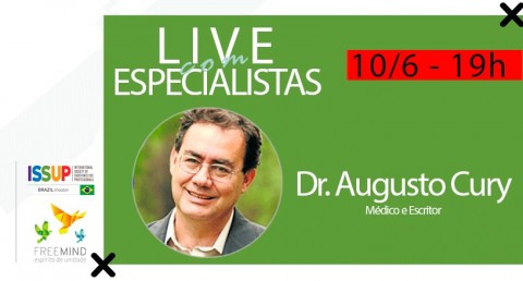 Live com Dr. Augusto Cury - 10/06/2020