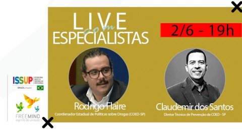 Live com Rodrigo Flaire et Claudemir dos Santos