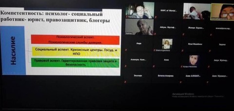 Вебинар презентация по психосоциальной поддержке, Казахстан