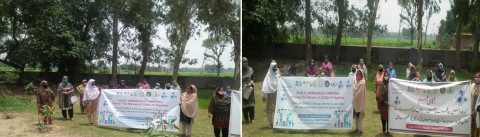 حملة توعية عامة "منع انتشار كوزفيد-19 معا" من قبل ISSUP باكستان، منتدى الشباب PKAISTAN & M مؤسسة جناح (REGD)، سيالكوت