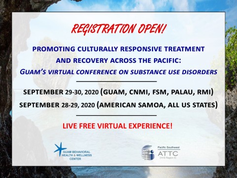 2020 Guam Virtual Conference on Substance use Disorders ISSUP
