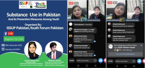 Session en direct sur « LA TOXICOMANIE AU PAKISTAN ET SES MESURES PRÉVENTIVES CHEZ LES JEUNES »