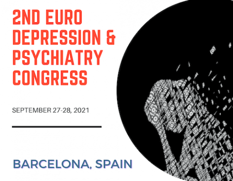 European depression and psychiatry congress with eminent psychiatrists, mental health professionals from USA, Europe, Asia, Middle East