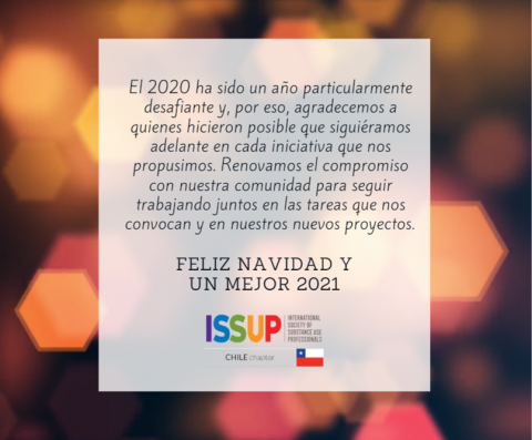 Saludos navideno del capítulo chileno de ISSUP