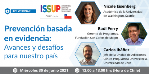 ISSUP Chile Webinar Flyer