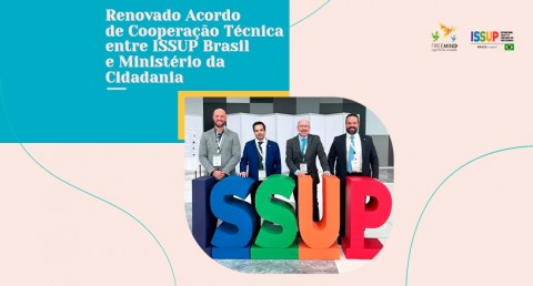 Мемброс-да-ISSUP Brasil e Ministério da Cidadania asinam renovação de ACT em Abu Dhabi