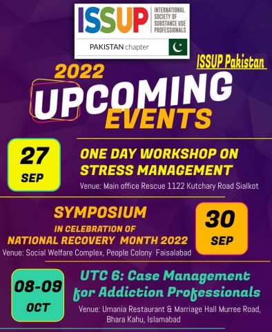 upcoming events ISSUP Pakistan