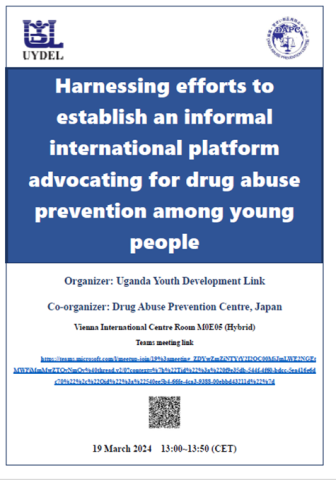 Side event by Drug Abuse Prevention Centre (DAPC) of ... - ISSUP