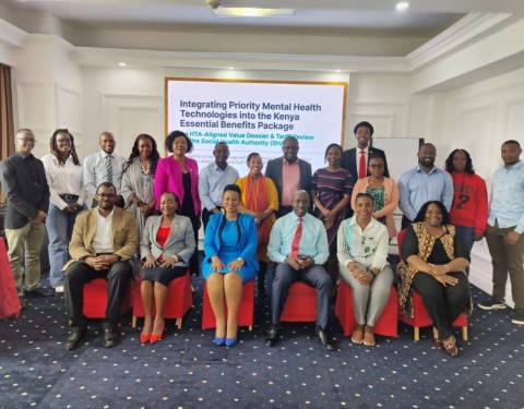 Mental Health Consortium at the Validation Meeting for Technical Recommendations 27th March 2026