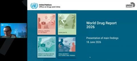 UNODC Webinar on 2026 World Drug Report