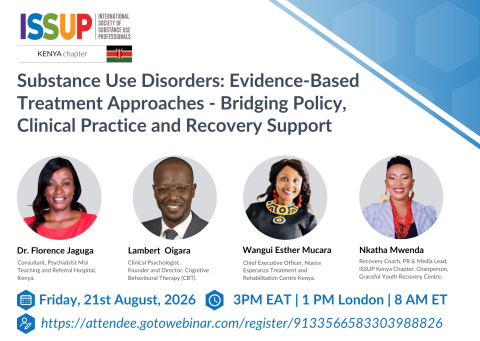 ISSUP Kenya Webinar flyer