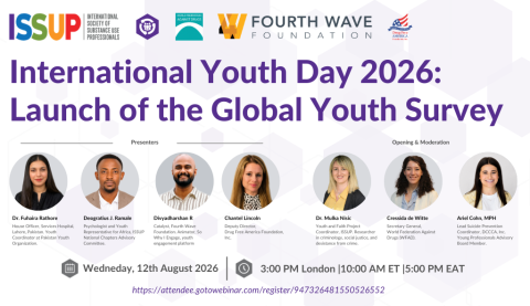 International Youth Day 2026 webinar flyer
