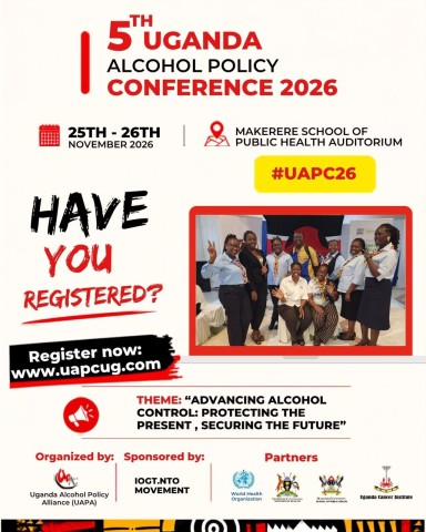 The 5th Uganda Alcohol Policy Conference (UAPC26)