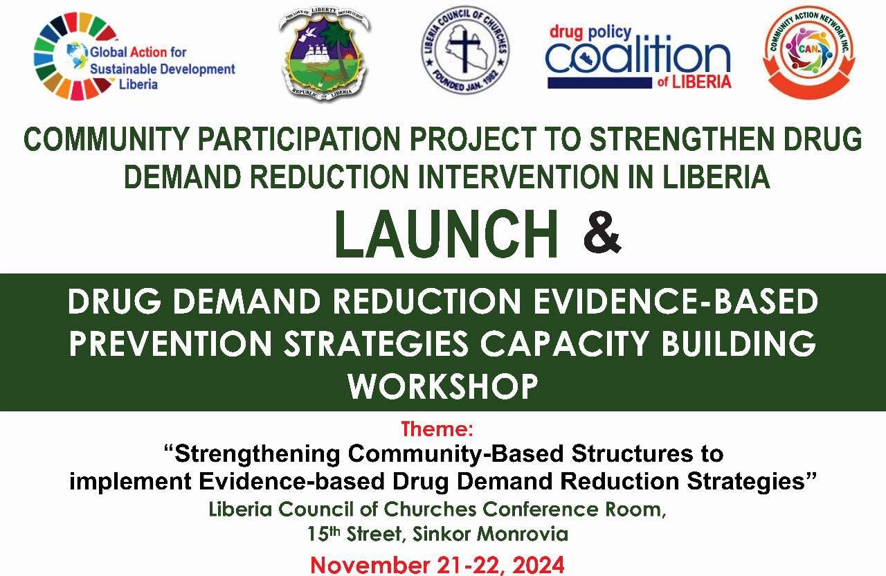 Community Participation in Drugs Demand Reduction initiative in Liberia ...