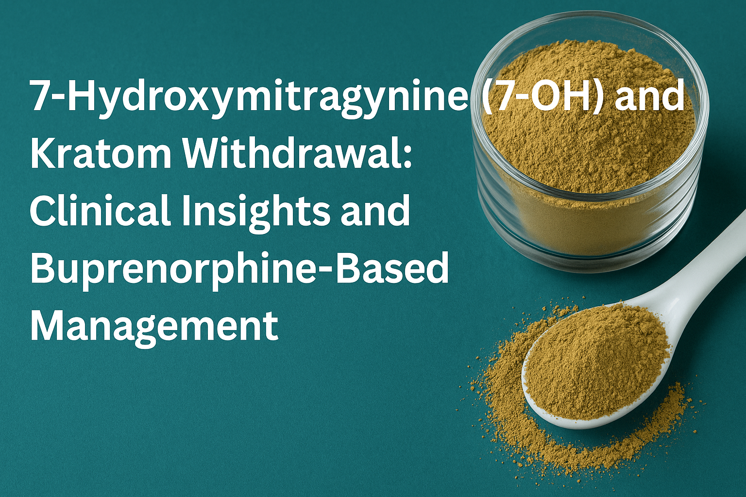 Suboxone for 7-OH and Kratom Withdrawal: Clinical Insights and ...