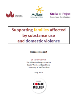 Supporting families affected by substance use and domestic violence