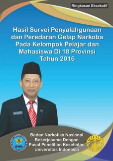 2016 Indonesia National Drug Use Survey