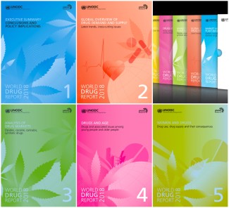 World Drug Report 2018 booklet covers