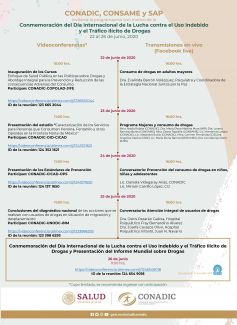 Programación del 22 al 26 de junio 2020