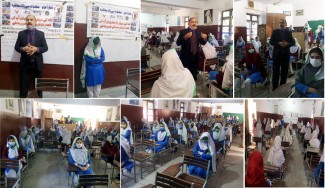 Drug Use Prevention Session among Students at Government Girls High School Taj Pura Scheme, Lahore Organized By ISSUP Pakistan and Pak Youth Council Lahore in Colleberation with Youth Forum Pakistan and Anti-Narcotics Force Punjab-