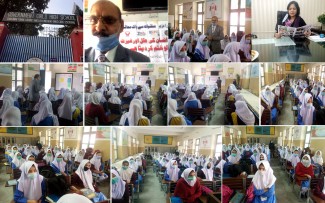 Awareness Raising Session on Drug Use Prevention at Government Girls High School Shalimar Town Organized By ISSUP Pakistan, Pak Youth Welfare Council, Youth Forum Pakistan and Anti Anti-Narcotics Force Punjab At Lahore-Pakistan.