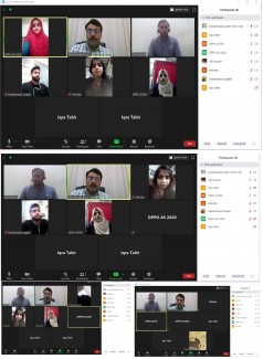 Monthly Meeting of ISSUP Members and Youth Forum Pakistan'sTeam Sialkot Online/Via Zoom.