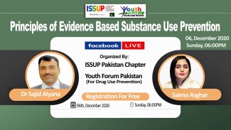 Live Session on "PRINCIPLES OF EVIDENCE BASED SUBSTANCE USE PREVENTION"