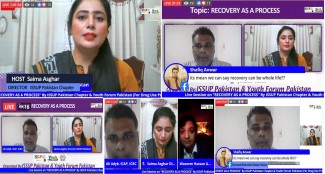 ISSUP Pakistan Chapter and Youth Forum Pakistan (For Drug Use Prevention) Conducted A  Live Session on "RECOVERY AS A PROCESS" on Dated 14th December, 200.
