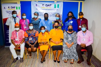 Participants at the closing ceremony of the Colombo Plan-DAP UPC Core Course conducted by The Shelter NGO, Lagos Nigeria