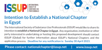 Уведомление о намерении учредить Национальное отделение в Египте