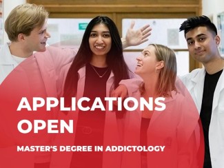 Study the International Master Programme in Addictions