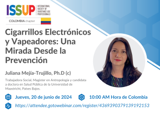ISSUP Colombia Webinar flyer