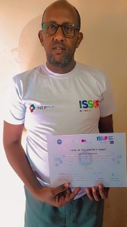 INEP Plus Couse, Cohort 3 in Kenya. INEP Pus graduate dedicate to prevention work in Mandera county