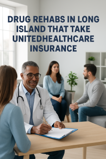Drug rehab center in Long Island that accepts UnitedHealthcare insurance for addiction treatment in Nassau and Suffolk County