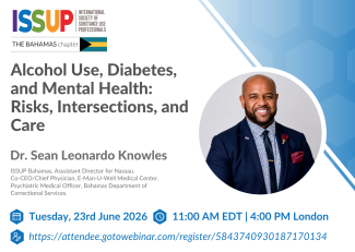 ISSUP Bahamas Webinar flyer
