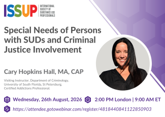 ISSUP Global Webinar flyer